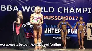 Results - Miss Trained Figure 2 - Final - NABBA World Championship 2017