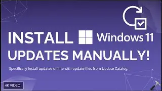 Install failed updates manually on Windows 11