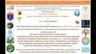 Day 7 - 24 Mar 2023 - ICSWSRDISASD-2023 - World TB Day 2023 - EQ4Peace Team - Positive Mental Health