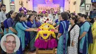 Funeral of Ligory Lobo(85), Founder Pre of Catholic Credit Co Op So, great leader, Madanthyar church