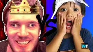 PewDiePie TROLLS 5-Year Old Ryan ToysReview? | What's Trending Now!