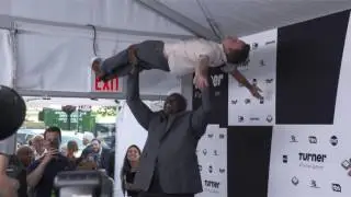 Turner Upfront: Shaq and Breckin Meyer Bromance