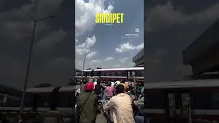 Siddipet Railway Station ❤️ #siddipet
