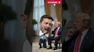 Zelensky, Putin & Trump 😂 Epic Comedy Showdown | Funny Shorts #comedy #funny #memes #fun #animation