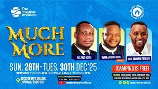 Overflow Explosive 2025 -  Day 2 Evening Session | Pastor Tayo Adare