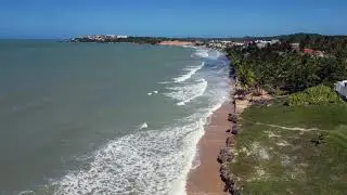 Exotic Escapes: A Breathtaking Drone Tour of Brazil's Enchanting Beachfront