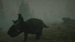 Achillos Hunting a Pachyrhinosaurus (Path of Titans)