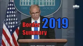 White house Summary of Customs & BORDER Protection under TRUMP - 2019