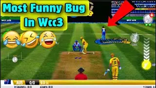 Wcc3 new most funny bugs | bowler is going out of ground | try not to 😃