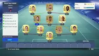 FIFA 19 World Class Football SBC