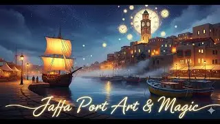 Jaffa Port Art & Magic Walk | Crystal Shop, Israeli Art & Old Harbor Vibes 🇮🇱✨