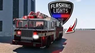 FLASHING LIGHTS - Unterwegs im Feuerwehr Fahrzeug | Blaulicht Simulation