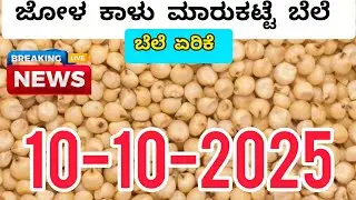 ಇಂದಿನ ಜೋಳ ಬೆಲೆ 10-10-2025ರ ಮಾರುಕಟ್ಟೆಯ ಬೆಲೆ ಇದಾಗಿದೆ #jowar #jowarfarming #vegetables  #todaymarket