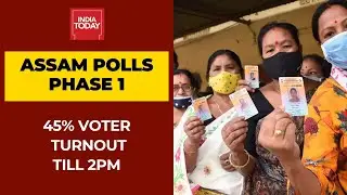 Assam First Phase Polls Underway In 47 Constituencies; 45% Voter Turnout Till 2PM