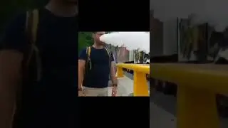 A visual demonstration of the movement of air when a wagon is passing by