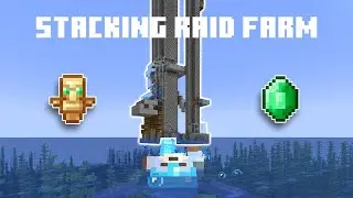 Ianxofour's AFK Stacking Raid Farm Overview - 56K Emeralds/Hour Minecraft Java 1.18.2