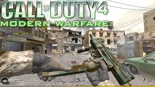 Cod4: Modern Warfare In 2021 Mini Uzi Gameplay | 4K