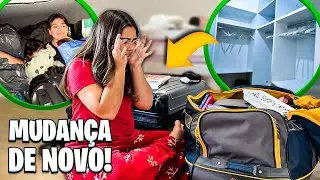 VAMOS NOS MUDAR! DE NOVO!!! ESVAZIANDO MEU QUARTO PARA MUDANÇA.