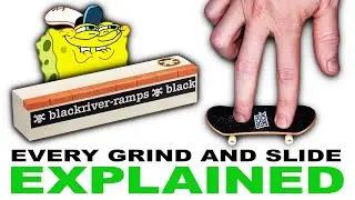 HOW TO FINGERBOARD (Grinds & Slides)