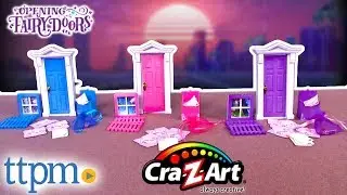 Opening Fairy Doors Toys Playset - Luna, Willow & Meadow [REVIEW] | Cra-Z-Art