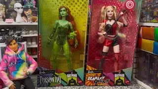Barbie: Batman 85th Anniversary Harley Quinn and Poison Ivy Dolls Unboxing and Review