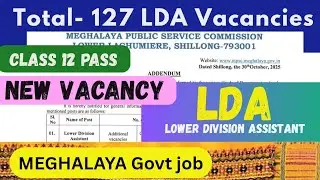 MPSC LDA under The Heads of Department 127 Vacancy