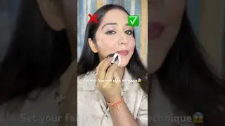Don&rsquo;t Do this❌Right way of Use Compact,powder✅ #youtubeshorts #makeuptips #makeuphacks #makeupideas