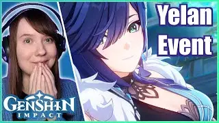 YELAN NEW OUTFIT EVENT! Tracing Vanishing Trails - Genshin Impact PS5 Gameplay