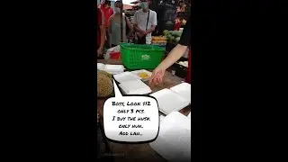 Do not buy the durian's husk, ask for a replacement #shorts