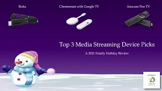 Roku, Amazon Fire TV and Chromecast Review