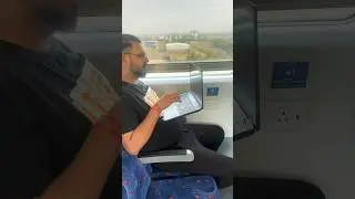 Rapid X का premium सफ़र 🚆🤩 । #viral #trending #ytshorts #rapidx #tech #technology #shorts #train