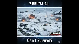 Can I Beat 7 Brutal AIs in Yuri's Revenge? | Korea vs Soviets | Arctic Circle Skirmish