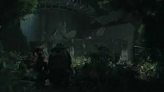 The Last Of Us Scene - Ellie and Dina enter The Radio Station and they see hanging WLF bodies