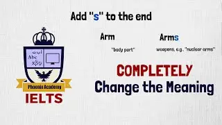 English Words COMPLETELY Change their Meaning When You Add 'S'! 🔥