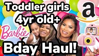 Amazon MUST HAVES For A Toddler Girl! Gift Ideas + Birthday Haul 2020-Sharia Brooks