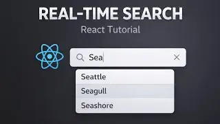 Real-Time Search Filter in React | Step-By-Step