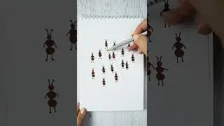 Ants Drawing 🎨