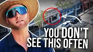Inspecting COMMERCIAL REAL ESTATE: Real inspections at a mixed use property in Sherman Oaks, CA.