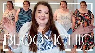 Примерка одежды больших размеров BLOOMCHIC | милые платья и топы! | 2024