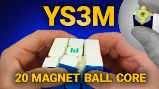 MoYu HuaMeng YS3M 3x3 20 Magnetic Ball Core & Maglev #обзор #распаковка #speedcube