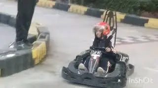 Go kart mannu bhai first time drive 