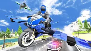 Flying Motorbike Simulator (Game Pickle) | Android Gameplay HD