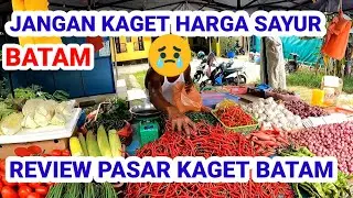 MOTO VLOG REVIEW PASAR KAGET BATAM|HARGA SAYUR MURAH BANGET DI SINI