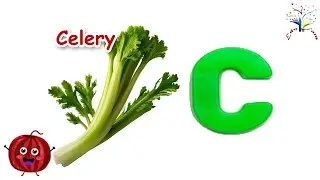 Celery Song 🥬🎶 | Crunchy Green Fun for Kids | 3D Animated Vegetable Song | EduFam