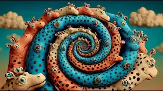 HippoCroc Dream Corridor | Creepy AI Art Video