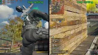 Realism when extreme settings are enabled on Call of Duty Warzone 4K 60fps.