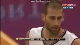 Beşiktaş - Cska Moskova (Fark 25 sayı iken delice bağıran yüce Beşiktaş taraftarı)