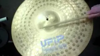 *SOLD* - UFIP Natural Series Ride Cymbal - 22