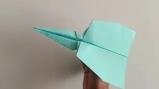 How to make a paper airplane that flies far|| wg Pakistan 