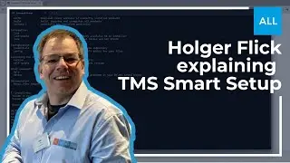 Holger Flick explaining TMS Smart Setup